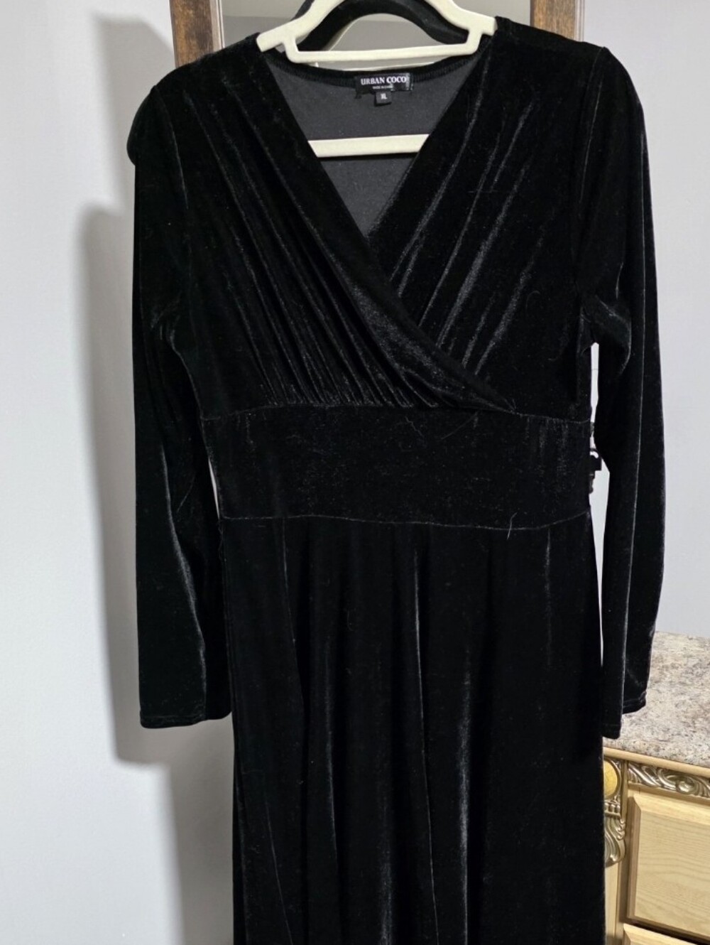 Velvet Maxi Dress